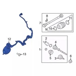 Genuine Ford Actuator Assembly Ml3z-3c247-h. Fixed Price $240.80.