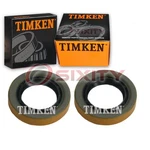 2 Pc Timken Front Transmission Input Shaft Seals For 1978-1981 Gmc Caballero Nf. Fixed Price $27.72.