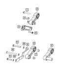 Genuine Mopar Differential Bracket 68073053ab. Fixed Price $16.52.