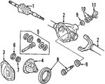 Genuine Ford Differential Carrier Bearing D3hz-7127-b. Fixed Price $42.57.