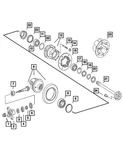 Genuine Mopar Tapered Roller Bearing Outer 68026069aa. Fixed Price $43.95.