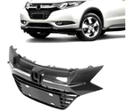 Black & Chrome Front Upper Grille Grill For 2016 2017 2018 Honda Hr-v Hrv. Fixed Price $54.99.