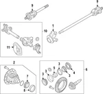 Genuine Ford Differential Crush Sleeve Nb3z-4662-a. Fixed Price $16.26.