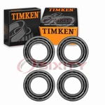 4 Pc Timken Front Wheel Bearing And Race Sets For 1994-1998 Land Rover Sm. Fixed Price $106.03.