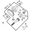 Genuine Mopar Differential Pinion Shaft Bracket 4800058aa. Fixed Price $24.43.