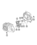 Genuine Mopar Differential Spacer Kit 68226351aa. Fixed Price $75.10.