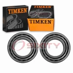 2 Pc Timken Front Outer Wheel Bearing And Race Sets For 2007-2009 Jk. Fixed Price $31.29.