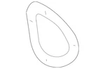Genuine Mitsubishi Coupling Gasket 3500a003. Fixed Price $36.86.