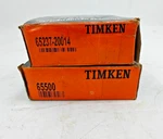 65237 / 65500 Timken Tapered Roller Bearing Set Cone&cup New In Box. Fixed Price $250.01.