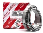 Toyota Genuine 90366 75001 Tapered Roller Bearing 75x105x20 Mm. Fixed Price $60.50.
