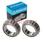 2 Pc National Front Outer Wheel Bearings For 1954-1956 Dodge C-3 Axle Pf. Fixed Price $40.35.