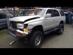 96-02 Toyota 4 Runner Sr5 Rear Axle 3.73 Ratio With Abs 2wd. Fixed Price $674.99.
