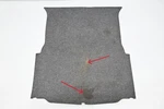 00-06 Bmw E46 3 Series Rear Trunk Floor Carpet Mat Liner Cover Trim Gray Oem. Fixed Price $90.00.
