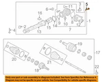 Gm Oem 07-24 Acadia Limited Axle Differential-carrier Assy Rear Bolt 11561495. Fixed Price $19.30.