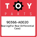 90366-a0020 Toyota Bearing(for Rear Differential Case) 90366a0020, New Genuine O. Fixed Price $79.42.