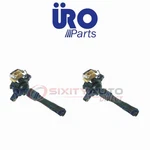 2 Pc Uro Ignition Coil For 1995-1998 Bmw 750il - Spark Plug Wire Boot Lx. Fixed Price $103.60.