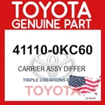 Genuine Toyota Carrier Assy Differ 41110-0kc60 Oem. Fixed Price $1078.76.