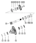 Genuine Mopar Trans-axle Differential 5078592ab. Fixed Price $342.15.