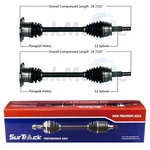 Surtrack Pair Set Of 2 Rear Cv Axle Shafts For Nissan Pathfinder 4.0l 2005-2012. Fixed Price $176.95.