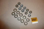 Toyota Pickup Truck 4runner 8" Differential Mount Hardware Nuts Washers X10 Diff. Fixed Price $18.00.