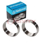 2 Pc National Front Outer Wheel Bearing Races For 1950-1951 Ford Country Hg. Fixed Price $23.72.
