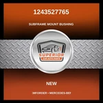 Lemforder 1986-1993 Mercedes-benz 300e Subframe Mount Bushing 1243527765. Fixed Price $39.00.