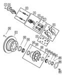 Genuine Mopar Wheel Bearing Cup Outer 68049109aa. Fixed Price $39.99.