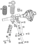 Genuine Mopar Rear Coil Spring Right 68262673ac. Fixed Price $148.59.