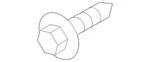 Genuine Ford Differential Cover Bolt 2l3z-4346-aa. Fixed Price $3.00.