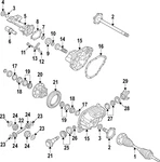 Genuine Gm Front Differential Carrier Gasket 15270969. Fixed Price $51.95.