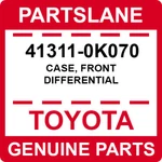 Toyota Fortuner Hilux Ggn155 Kun25 Oem Front Differential Case 41311-0k070. Fixed Price $241.55.