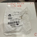 (1) Genuine Mopar Ring Gear Bolt 05252503, Sold Individually. Fixed Price $8.32.