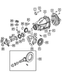 Genuine Mopar Drive Pinion Bearing 52111439ab. Fixed Price $159.01.