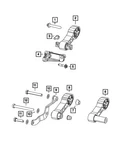 Genuine Mopar Differential Bracket 68073053ab. Fixed Price $15.34.
