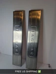 Oem 10 11 12 13 Jaguar Xj (front Door Sills Scuff Kick Plate Trim Set. Fixed Price $68.02.