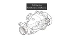 Bmw X5 E53 3.0d 4.6is 4.8is 3.91 Differential Rear Automatic Open 33107512663. Fixed Price $757.32.